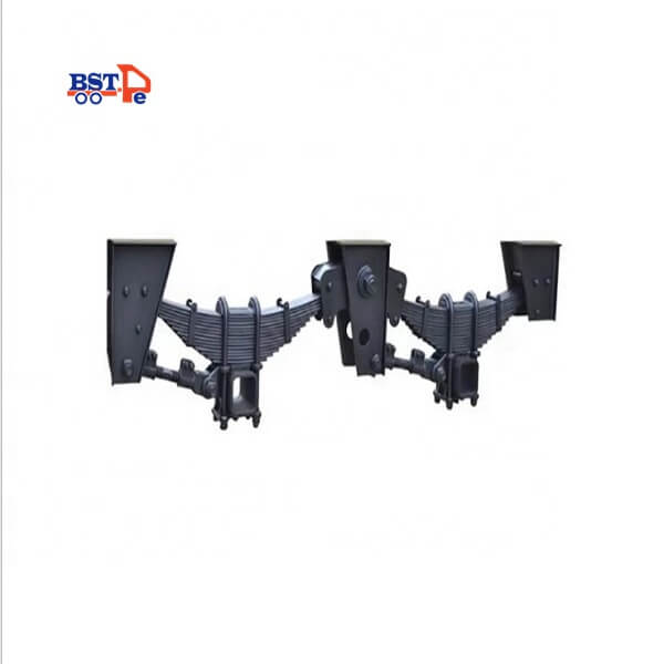 Germany Type Semi Trailer 8mm 2 Axle Suspension Assembly For Sale ...